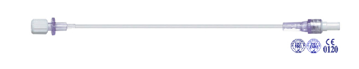 minimum volume extension tubing